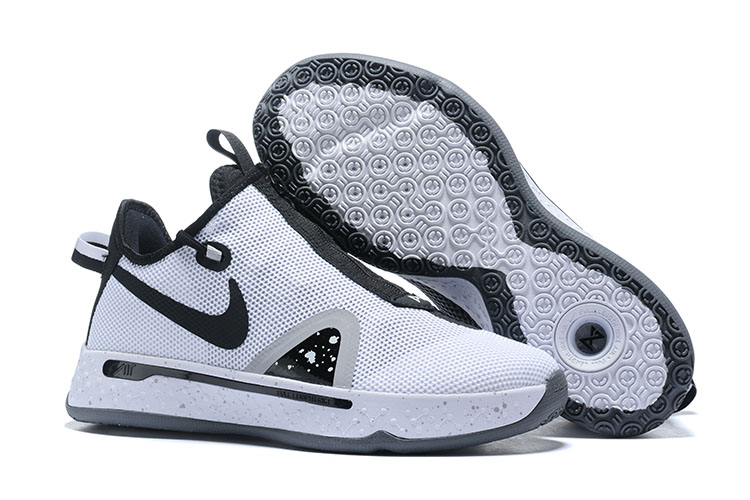 Nike PG 4 White Black Sole Shoes